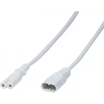 LogiLink – ilginimo maitinimo laidas IEC 60320 C8 → IEC 60320 C7, 2 m, baltas