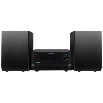 Namų audio mikro sistema BLAUPUNKT MS14BT – CD/MP3 grotuvas, Bluetooth, USB, FM RDS, 15W RMS, juoda