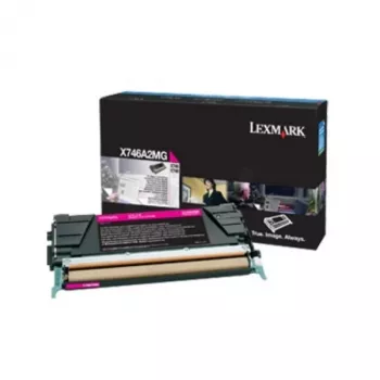 Lexmark X746A3MG - Toner raudonas - skirta X746de, X748de, X748dte