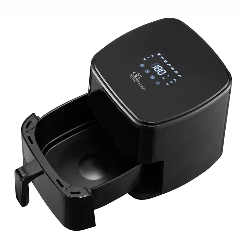 Extralink Home SJ-500 5L 1500 W Karšto oro gruzdintuvė Juoda