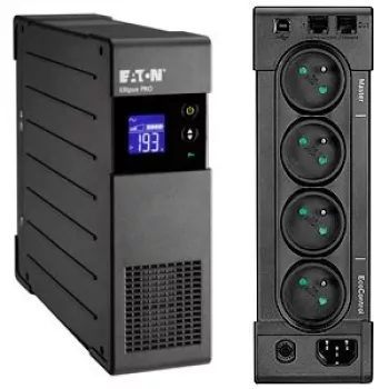 Nepertraukiamo maitinimo šaltinis Eaton Ellipse PRO 850 FR, linijinis interaktyvus UPS, 0,85 kVA (510 W), 4 lizdai, LCD, bokštas