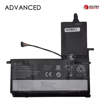 Baterija nešiojamam kompiuteriui Extra Digital NB482085, skirta Lenovo 45N1166, 3600mAh, 14.8V, 53Wh