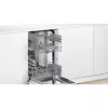 Indaplovė Bosch Serie 2 SPI2HKS42E pusiau įmontuojama siaura 45 cm, 10 komplektų, 5 programos, E klasė
