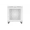 Rack spinta LANBERG FF01-8015-23SL 19 colių 15U, pilka, perforuotos priekinės durelės