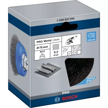 Bosch 2 608 622 098 vielinis puodelinis šepetys 7,5 cm