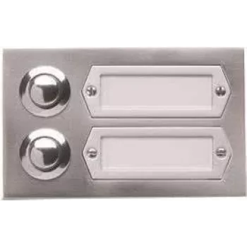 Grothe ETA 502 GA – laidinis belaidis skambutis, sidabrinis, aliuminis, 5–12 V AC/DC, -20–50 °C (55532)
