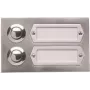 Grothe ETA 502 GA – laidinis belaidis skambutis, sidabrinis, aliuminis, 5–12 V AC/DC, -20–50 °C (55532)