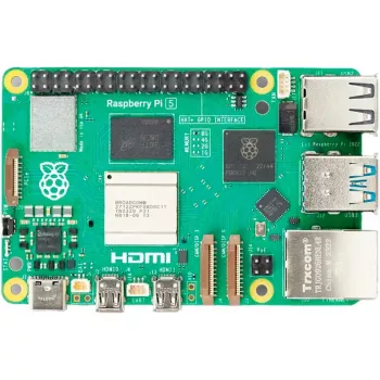 Raspberry Pi 5 B 4GB RAM vienos plokštės kompiuteris - Broadcom BCM2712 / 2,4 GHz