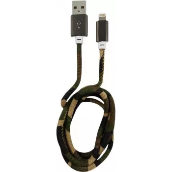 LC-Power kabelis USB-A į Lightning 1 m miško kamufliažas (LC-C-USB-LIGHTNING-1M-5)