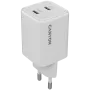 Canyon CU45CC GaN 45 W kroviklis su 2 PD išėjimais, baltas (CNS-CUW45CC)