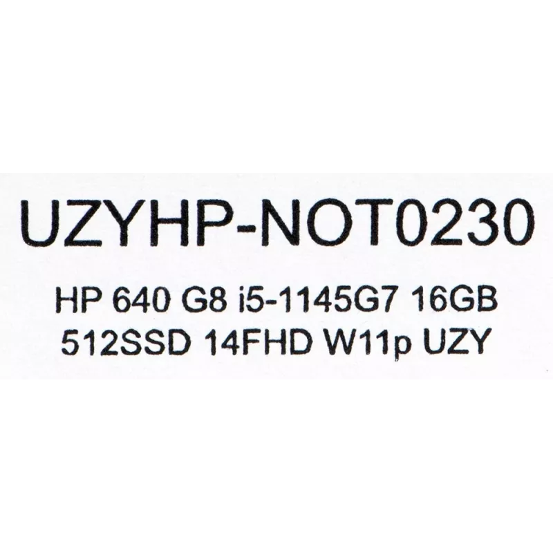 HP ProBook 640 G8 i5-1145G7 16 GB 512 GB SSD 14 inch FHD Win 11 Pro Naudotas