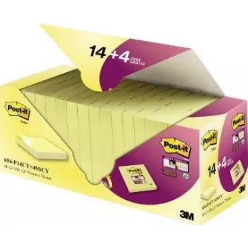 3m 654-P14CY+4SSCY Lipnūs bloknotai