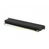 Patch panel 1U Lanberg PPSA-1024-B