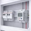 Energijos skaitiklis QOLTEC vienfazis DIN bėgelis 230V (MPN 50979)