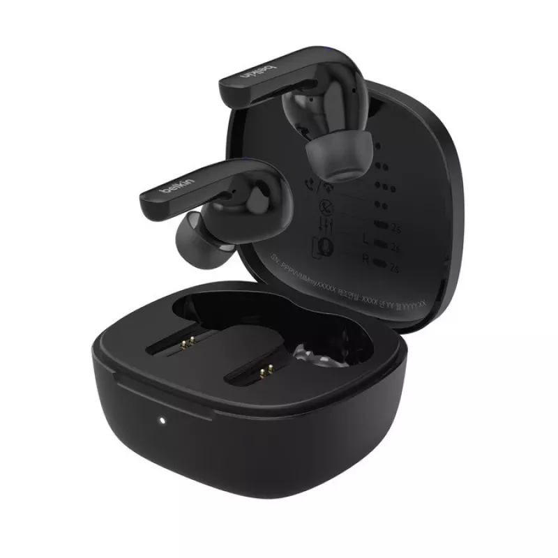 Belkin Soundform Motion TWS juodos belaidės ausinės