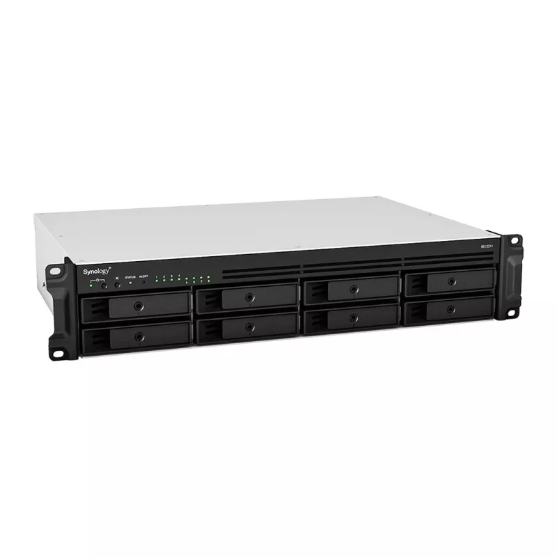 NAS Synology RackStation RS1221+ – 2U stelažinis serveris duomenų saugojimui