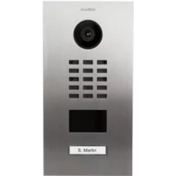 IP vaizdo durų skambutis DoorBird D2101V nerūdijančio plieno V4A — IP domofonas su kamera ir klaviatūra
