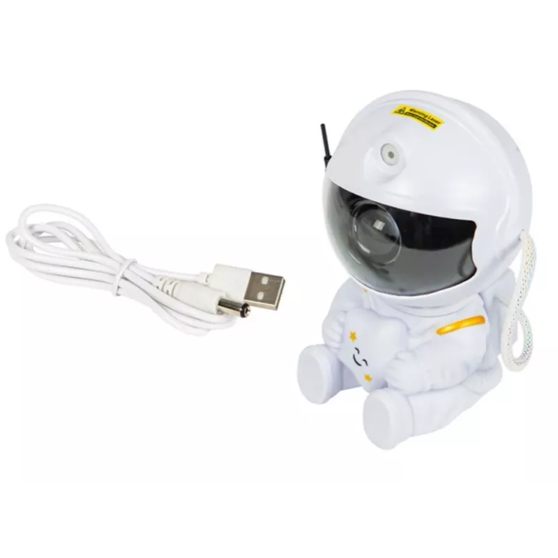 LED astronauto projektorius naktinei šviesai