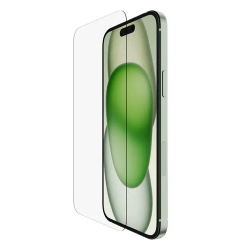 Apsauginis stiklas ScreenForce Ultra Glass, skirtas iPhone 16 Plus/15 Plus/14 Pro Max