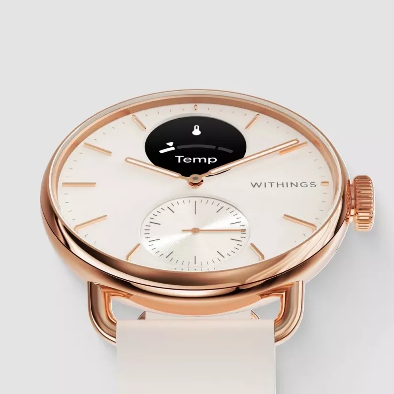 Withings ScanWatch 2 Hibridinis išmanusis laikrodis su dirželiu