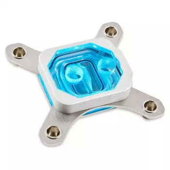 Vandens blokas Aqua-Computer 21871 – acetalio/aliuminio konstrukcija, 94×94×22 mm