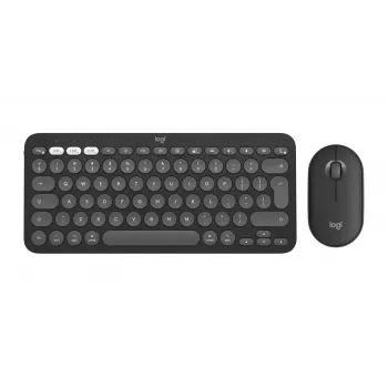 Pebble Combo for Mac Graphite 920-01224 – belaidė klaviatūra ir pelė