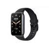 Silicinė apyrankė FIXED, skirta Xiaomi Mi Smart Band 7 Pro – juoda, reguliuojama, atspari vandeniui