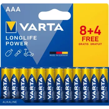 Vienkartinė baterija Varta 04903 121 772 AAA Šarminė 44,5 mm 11,4 g