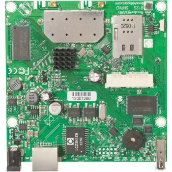 MikroTik RB912UAG-5HPnD belaidis maršrutizatorius, 5 GHz, 1x RJ45 1000 Mb/s, 1x miniPCIe