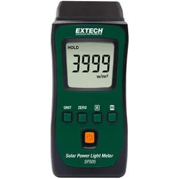 Extech SP505 Saulės spinduliuotės matavimo prietaisas 0 - 3999 W/m²