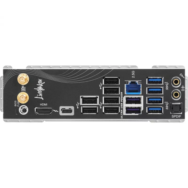 Motininė plokštė ASRock B860 LiveMixer WiFi — Intel B860, LGA 1851, ATX, DDR5, 4 DIMM, Wi‑Fi 6E, 2.5Gb LAN