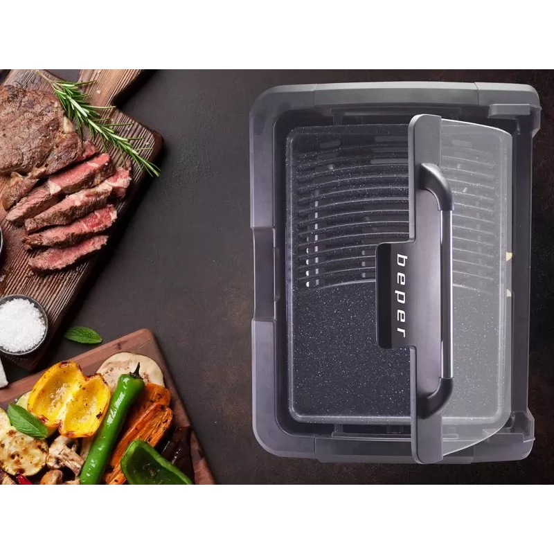 Elektrinis virdulys Beper 90.871 1.7 L 2200 W, belaidis su nuimamu kalkių filtru