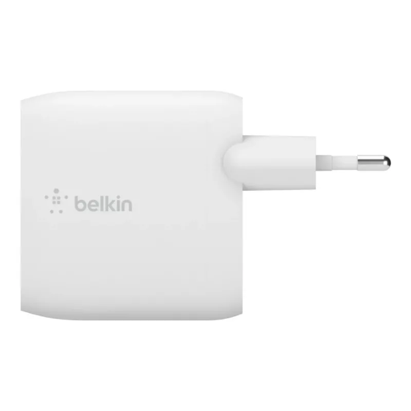 Belkin BOOST CHARGE maitinimo blokas 24 W QC 3.0 2 USB prievadai baltas WCB002VFWH