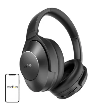 Ausinės Earfun Wave Life HP201 (juodos)