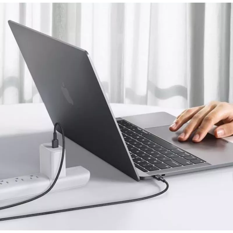 Aukey CB-CD45 USB-C į USB-C kabelis, Quick Charge, 0,9 m, juodas