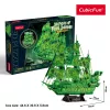 3D dėlionės modelis Skrajojantis olandas, šviečiantis tamsoje, CubicFun 306-T4041H