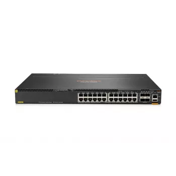 HPE Aruba 6300M jungiklis – L3 valdomas, 48x Gigabit (1 PoE+) + 4x 1/10/25/50 Gb SFP56 (aukštupio/stekavimo) prievadai