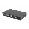 Nevaldomas Gigabit Ethernet komutatorius Lanberg RSFE-24P-2C-250 su 24 PoE+ prievadais