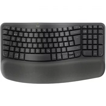 LOGITECH WAVE KEYS FOR BUSINESS GRAPHITE PAN - 2.4GHZ/BT NORDIC-613 - B2B