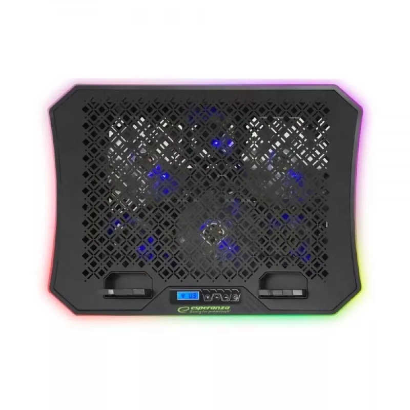Esperanza GALERNE aušinimo padėklas nešiojamam kompiuteriui 48,3 cm (19 inch) 2100 RPM Juodas