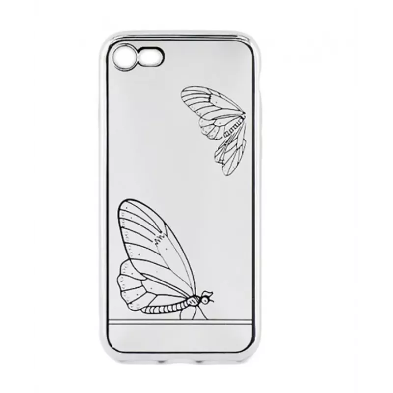Dėklas Tellur TLL121141 iPhone 7 sidabrinis