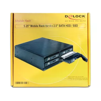 DeLOCK 47220 juodas keitimo rėmelis