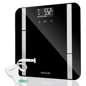 Cecotec išmaniosios svarstyklės Surface Precision 9450 Full Healthy, juodos