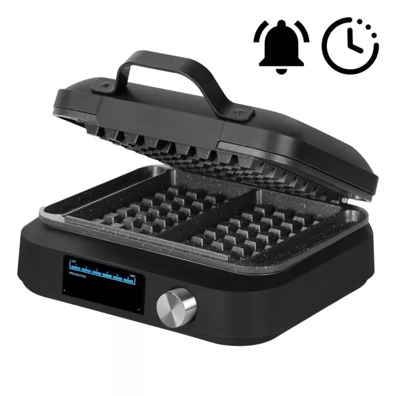 Lovio LVWF002BK Wafflių keptuvė 1500W Juoda