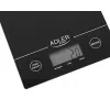 Adler AD 3138 b Mechaninės virtuvinės svarstyklės Juodos Spalvos Stačiakampės