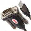 UNITEK Y-105 serijinis kabelis juodas 1,5 m USB Type-A DB-9