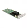DeLOCK PCI Express x16 kortelė su 4 vidiniais NVMe M.2 Key M lizdais – Low Profile formos faktorius