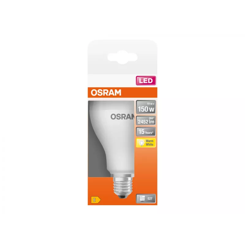 OSRAM Parathom Classic LED lemputė E27 19 W šilta balta
