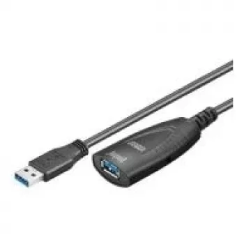 USB ilginimo laidas Goobay 5 m USB 3.0 (USB 3.2 Gen 1) USB A juodas