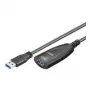 USB ilginimo laidas Goobay 5 m USB 3.0 (USB 3.2 Gen 1) USB A juodas